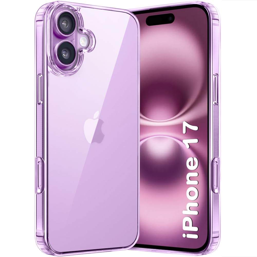 TheGiftKart Ultra-Hybrid Crystal Clear Back Case Cover for iPhone 17