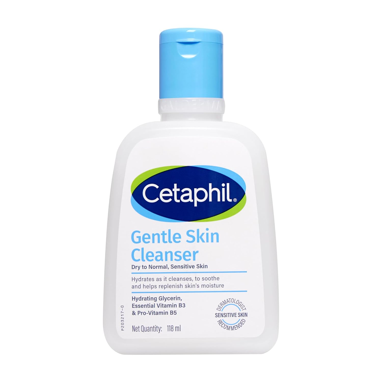 Cetaphil Gentle Skin Hydrating Face Wash 118ml, Paraben Free