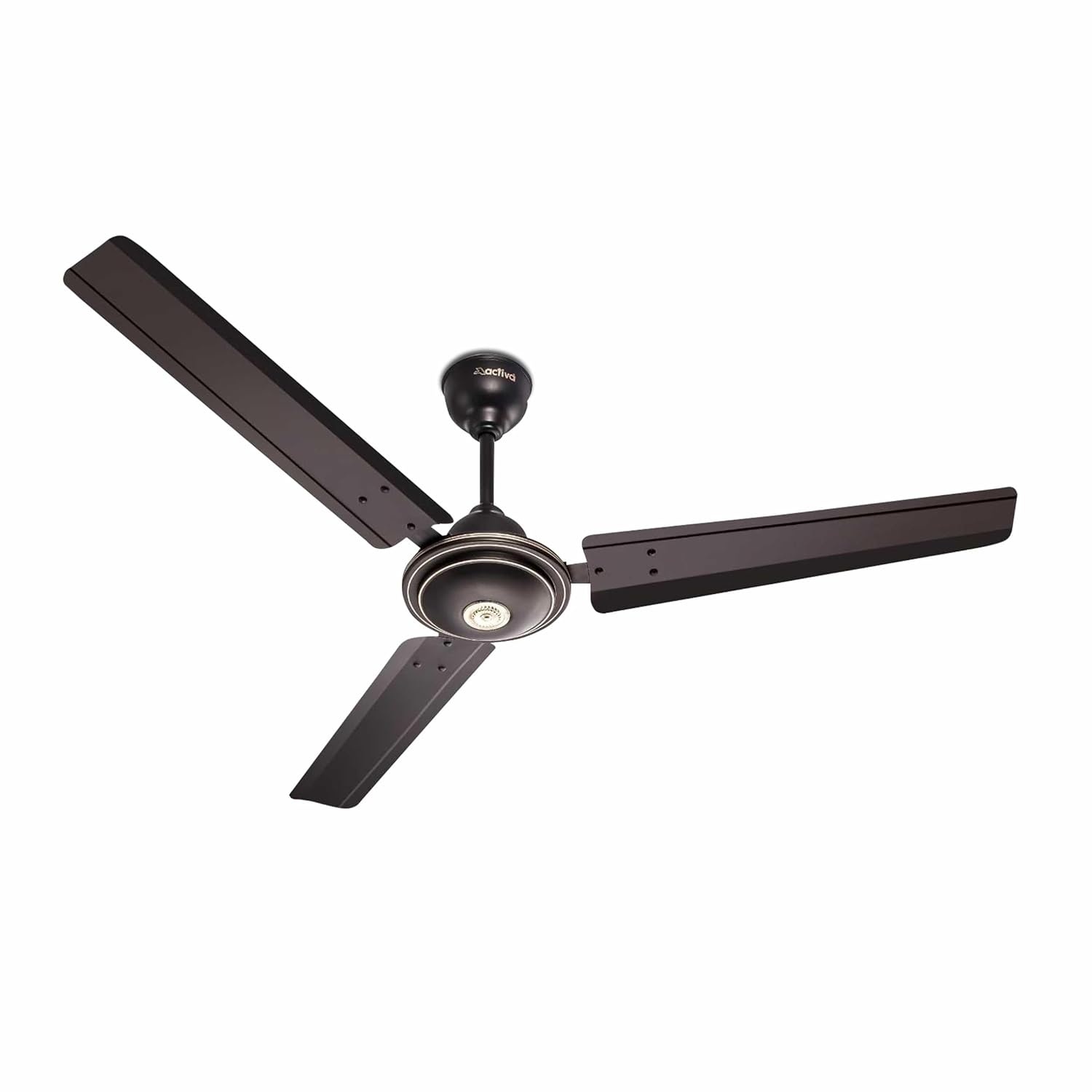 ACTIVA Apsra 1200mm High Speed Ceiling Fan | 390 RPM High Speed Air Delivery | BEE Approved One Star Rating | Anti-Dust Coating | Ceiling Fan with 2 Years Warranty | Smoke Brown